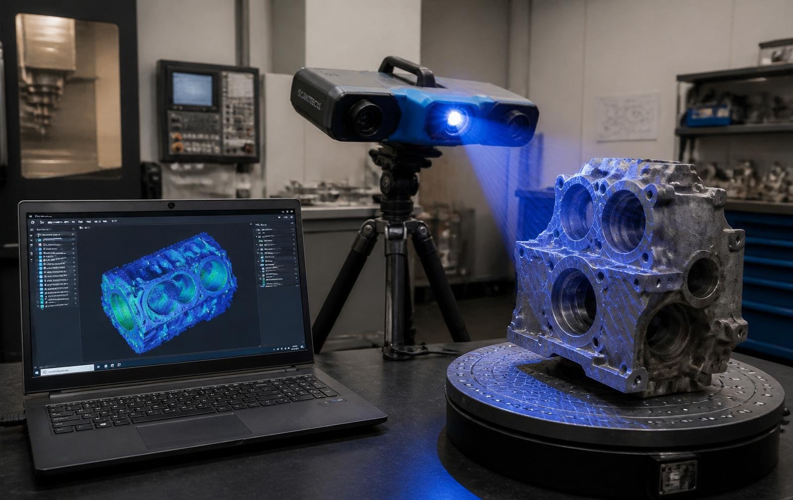 Reverse Engineering & 3D Scanning at Merjan Tooling Craft